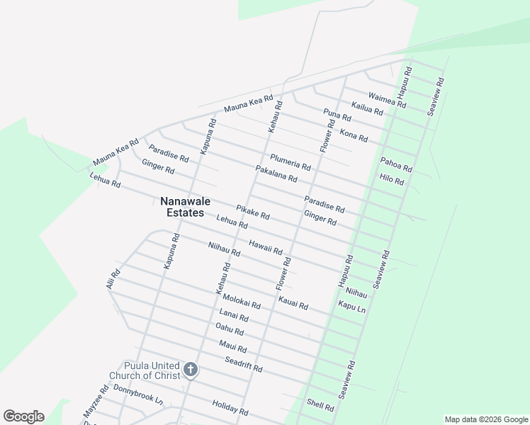 map of restaurants, bars, coffee shops, grocery stores, and more near 14-3463 Pikake Road in Pāhoa