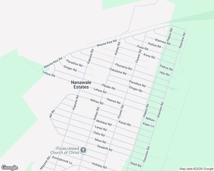 map of restaurants, bars, coffee shops, grocery stores, and more near 14-3463 Pikake Road in Pāhoa