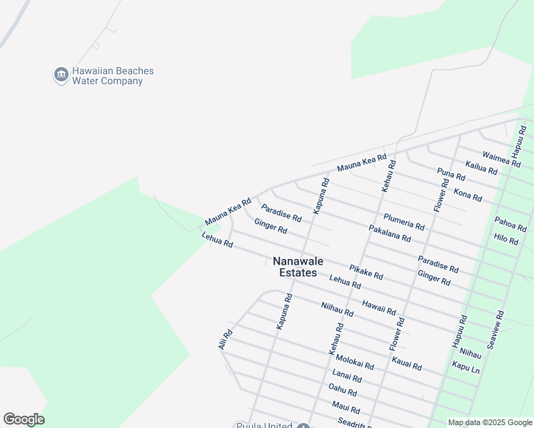 map of restaurants, bars, coffee shops, grocery stores, and more near 14-3362 Paradise Road in Pāhoa