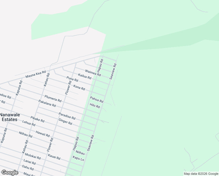 map of restaurants, bars, coffee shops, grocery stores, and more near 14-573 Seaview Road in Pāhoa