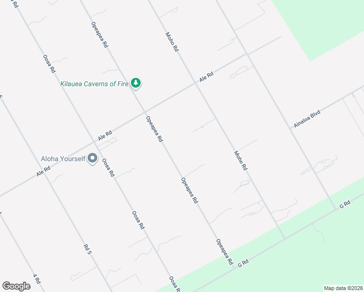 map of restaurants, bars, coffee shops, grocery stores, and more near 16-2025 Opeapea Road in Pāhoa