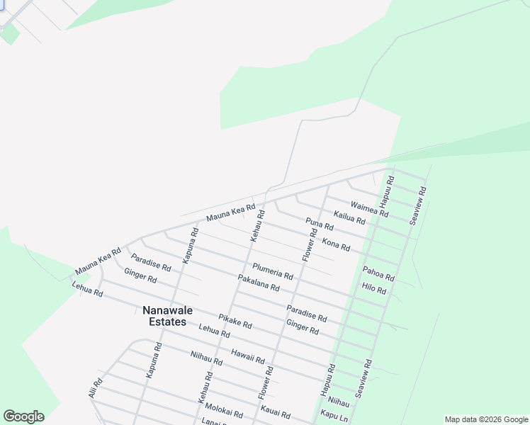 map of restaurants, bars, coffee shops, grocery stores, and more near 14-583 Kehau Road in Pāhoa