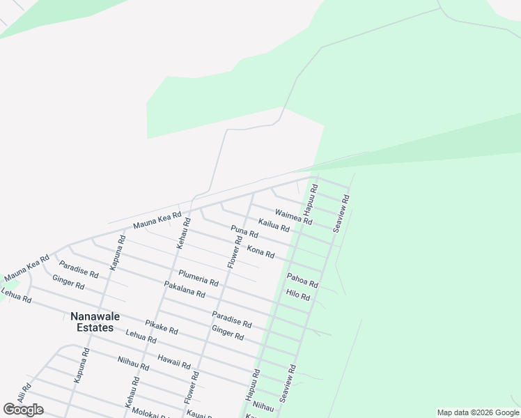 map of restaurants, bars, coffee shops, grocery stores, and more near 14-3503 Waimea Road in Pāhoa