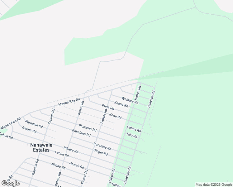 map of restaurants, bars, coffee shops, grocery stores, and more near 14-3503 Waimea Road in Pāhoa