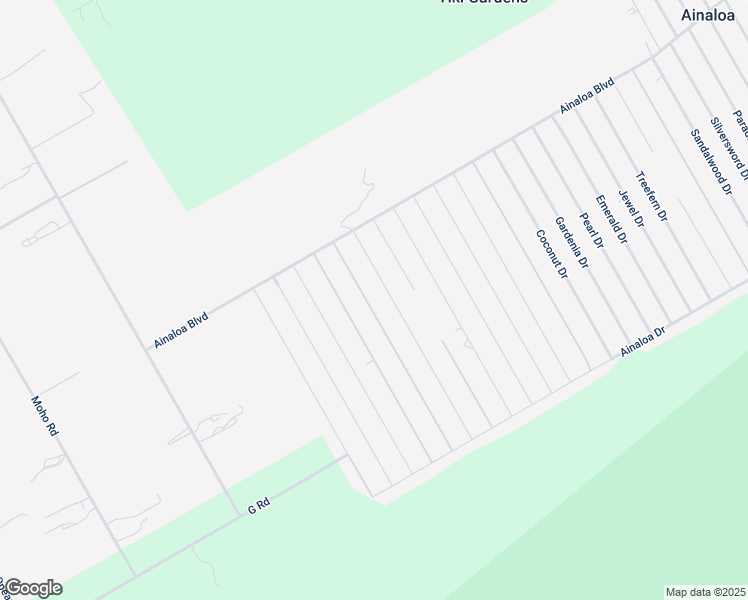 map of restaurants, bars, coffee shops, grocery stores, and more near 16-2073 Bamboo Drive in Pāhoa