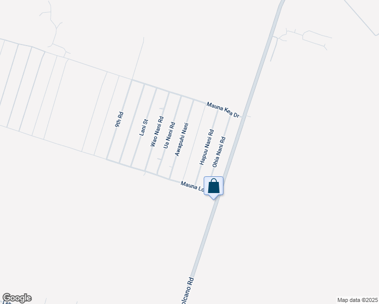 map of restaurants, bars, coffee shops, grocery stores, and more near 18-2034 Nau Nani Road in Mountain View