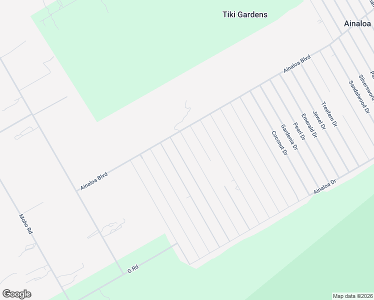 map of restaurants, bars, coffee shops, grocery stores, and more near 16-2056 Pukalani Drive in Pāhoa