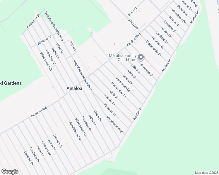 map of restaurants, bars, coffee shops, grocery stores, and more near 16-2061 Ohia Drive in Pāhoa