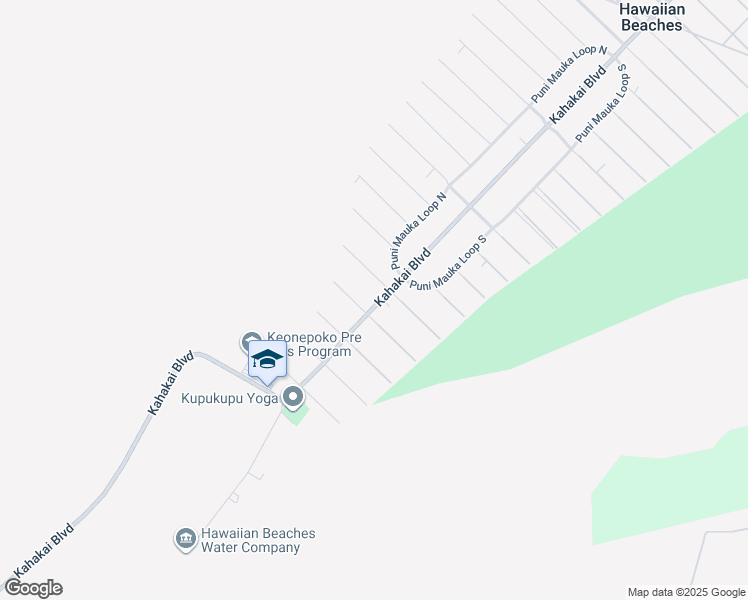 map of restaurants, bars, coffee shops, grocery stores, and more near 15-790 Kahakai Boulevard in Pāhoa