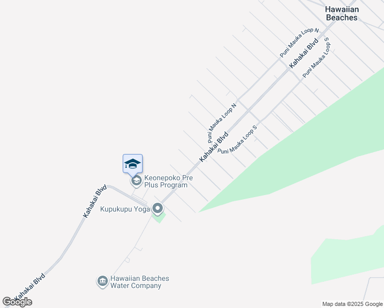 map of restaurants, bars, coffee shops, grocery stores, and more near 15-790 Kahakai Boulevard in Pāhoa