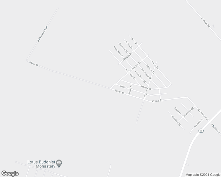 map of restaurants, bars, coffee shops, grocery stores, and more near Komo Street in Mountain View