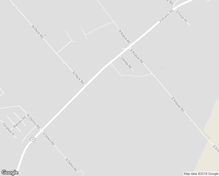 map of restaurants, bars, coffee shops, grocery stores, and more near 18-1585 Volcano Road in Volcano