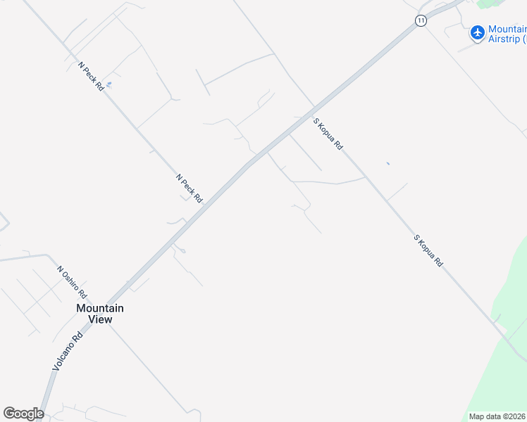 map of restaurants, bars, coffee shops, grocery stores, and more near 18-1585 Volcano Road in Volcano