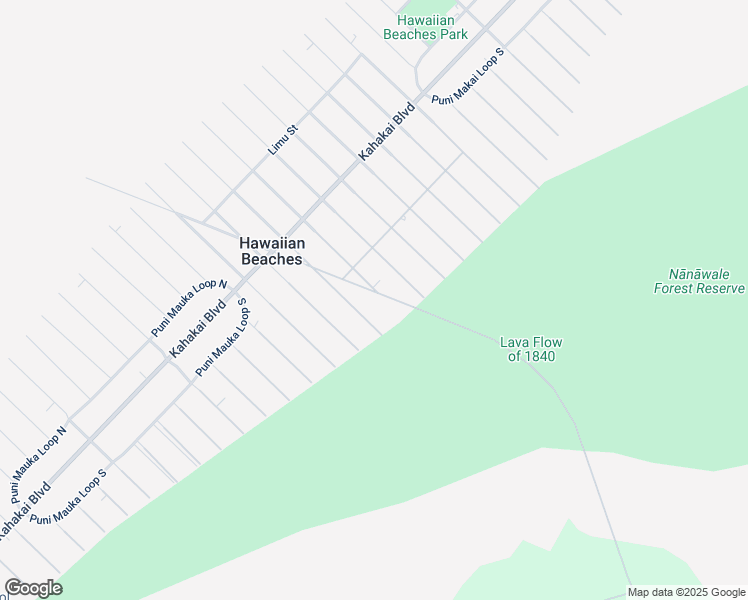map of restaurants, bars, coffee shops, grocery stores, and more near 15-2811 Kawakawa Street in Pāhoa