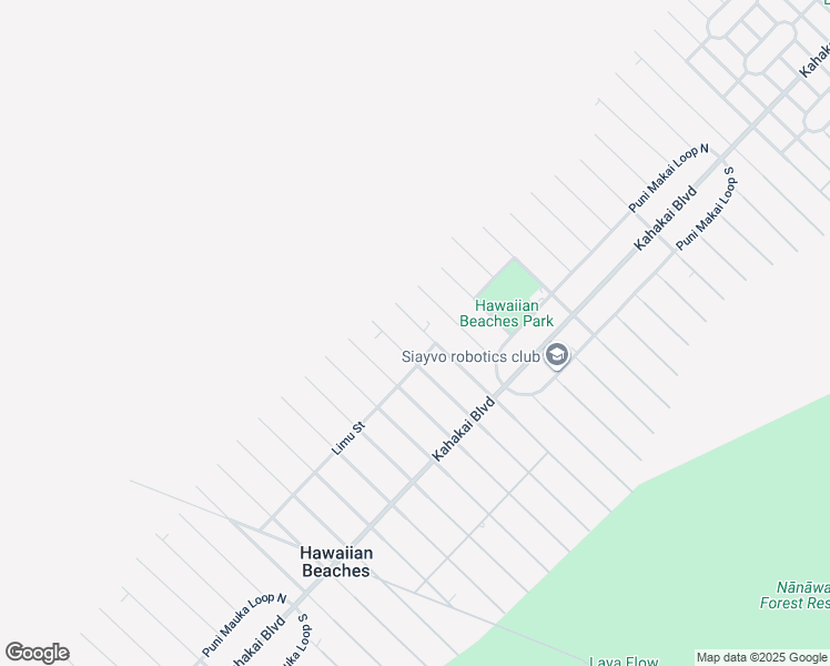map of restaurants, bars, coffee shops, grocery stores, and more near 15-2696 Malolo Street in Pāhoa
