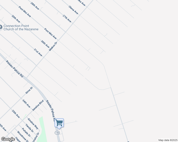 map of restaurants, bars, coffee shops, grocery stores, and more near 15-2074 29th Avenue in Keaau