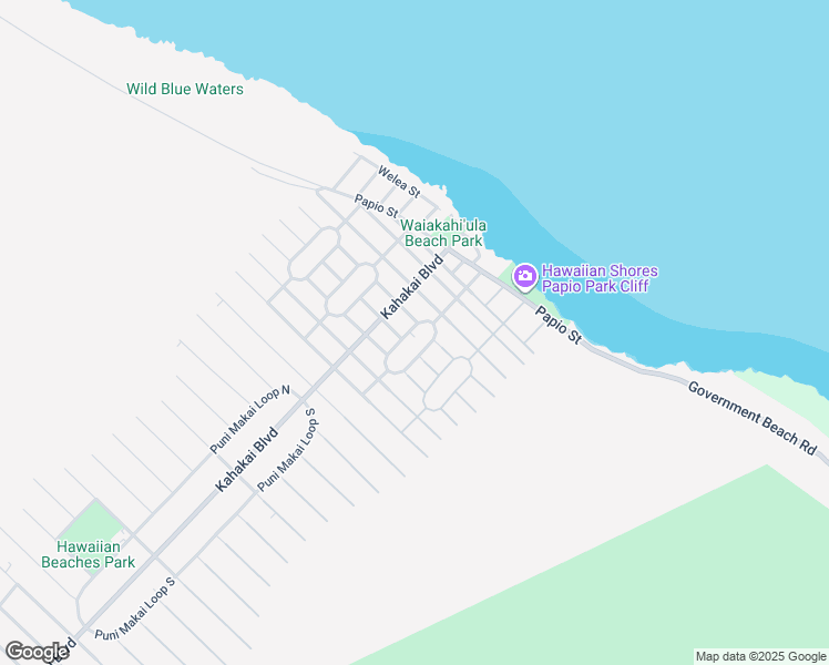 map of restaurants, bars, coffee shops, grocery stores, and more near 15-165 Puni Lani Loop North in Pāhoa