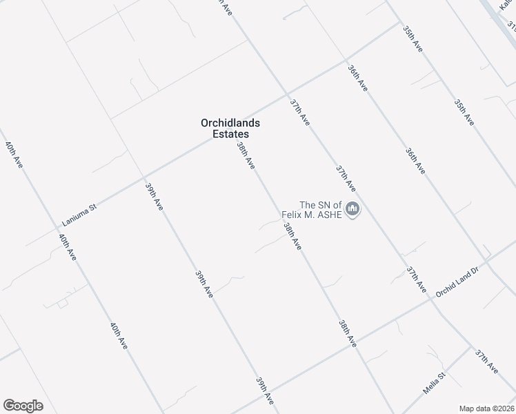 map of restaurants, bars, coffee shops, grocery stores, and more near 16-1538 38th Avenue in Keaau