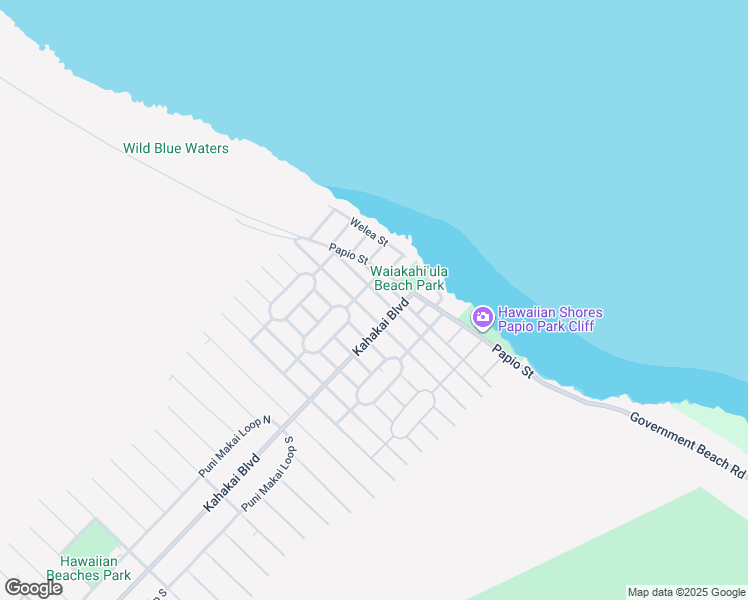 map of restaurants, bars, coffee shops, grocery stores, and more near 15-2741 Popaa Street in Pāhoa