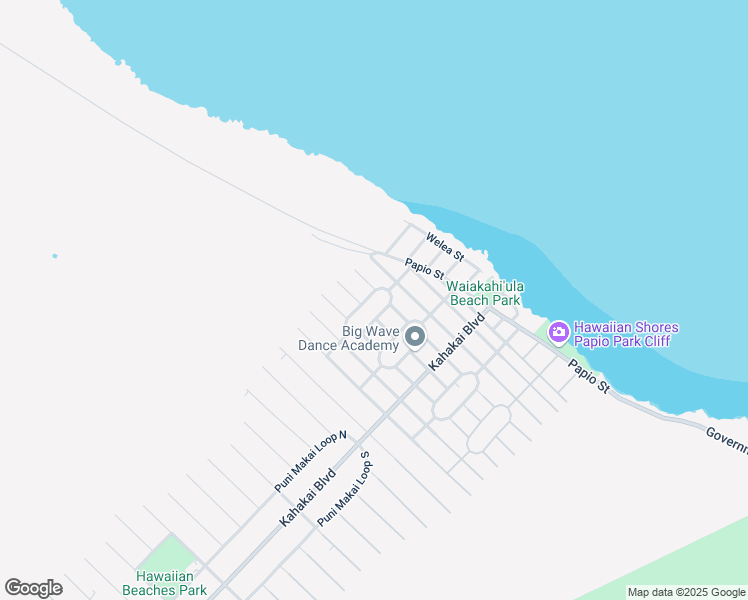 map of restaurants, bars, coffee shops, grocery stores, and more near 15-175 Puni Kahakai Loop South in Pāhoa