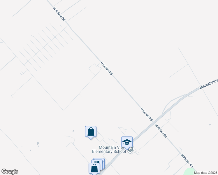 map of restaurants, bars, coffee shops, grocery stores, and more near 18-7747 North Kulani Road in Mountain View