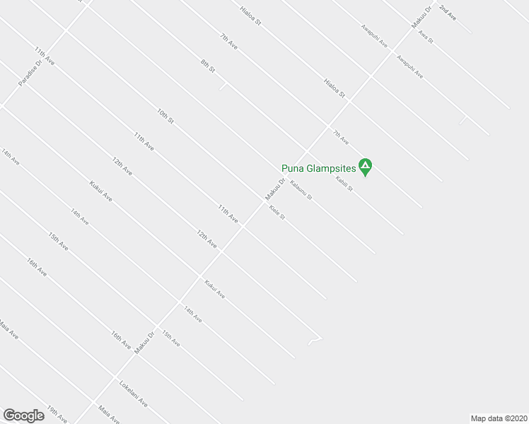 map of restaurants, bars, coffee shops, grocery stores, and more near 15-1385 Makuu Drive in Keaau
