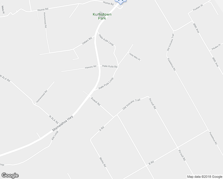 map of restaurants, bars, coffee shops, grocery stores, and more near 17-519 Hale Pule Loop in Keaau