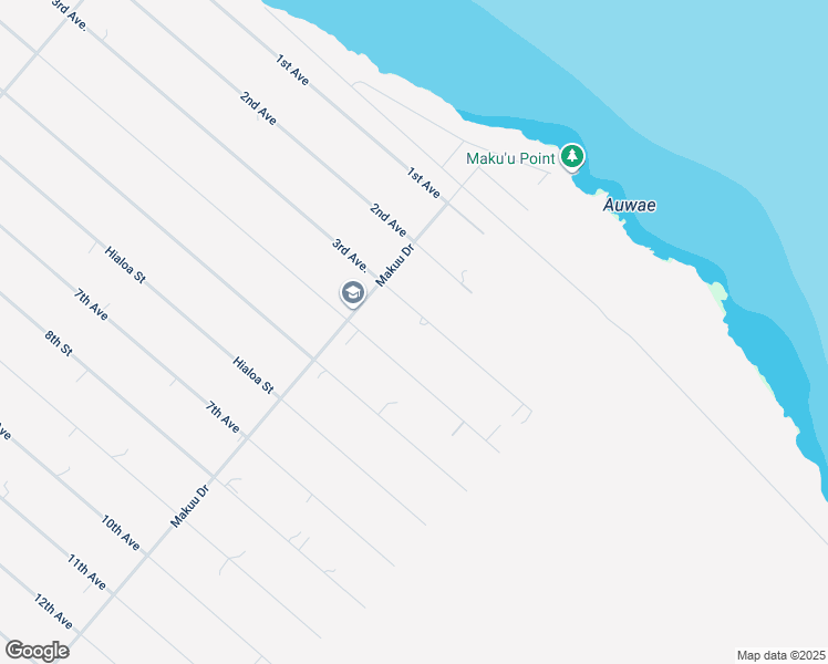 map of restaurants, bars, coffee shops, grocery stores, and more near 15-2000 3rd Avenue in Keaau
