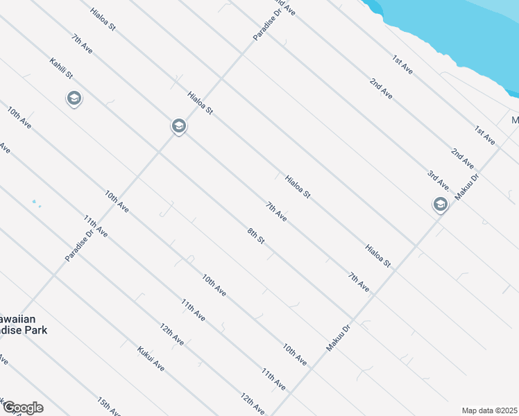 map of restaurants, bars, coffee shops, grocery stores, and more near 15-1840 7th Avenue in Keaau