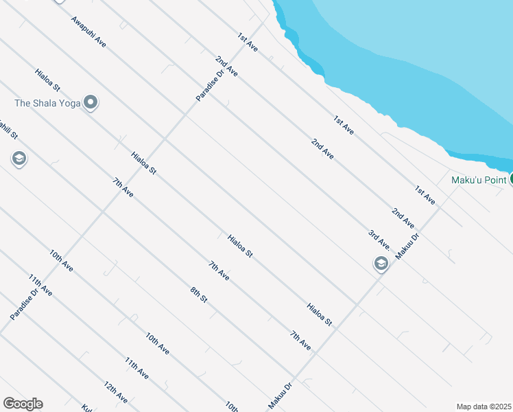 map of restaurants, bars, coffee shops, grocery stores, and more near 15-1818 Awapuhi Avenue in Keaau