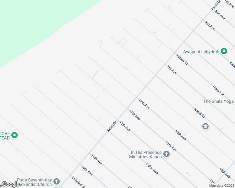 map of restaurants, bars, coffee shops, grocery stores, and more near 15-1505 11th Avenue in Keaau
