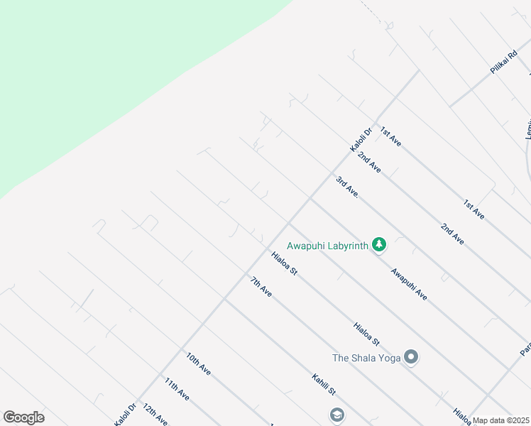 map of restaurants, bars, coffee shops, grocery stores, and more near 15-1522 5th Avenue in Keaau