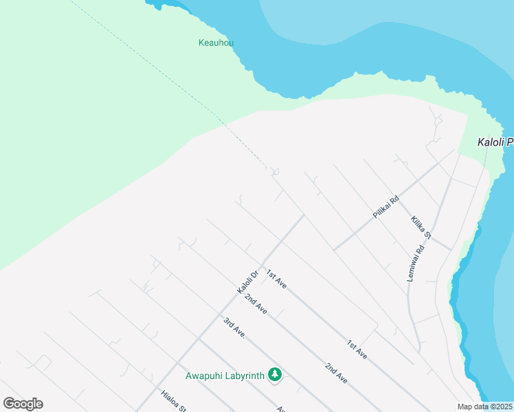 map of restaurants, bars, coffee shops, grocery stores, and more near 15-1493 Loke Road in Keaau