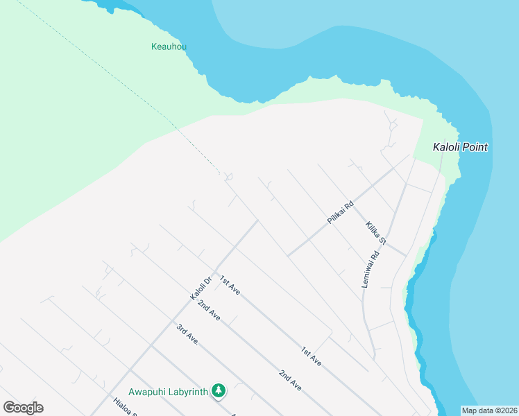 map of restaurants, bars, coffee shops, grocery stores, and more near 15-1491 Beach Road in Keaau