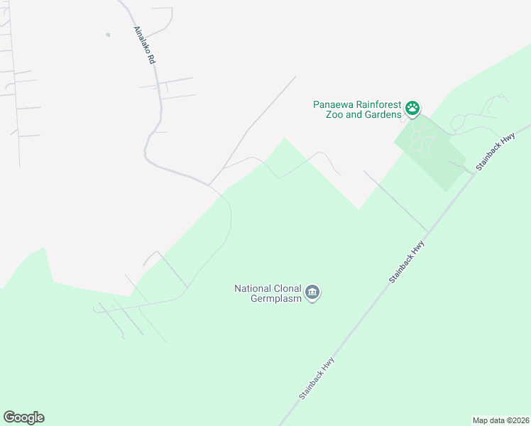 map of restaurants, bars, coffee shops, grocery stores, and more near 695 Young Street in Hilo