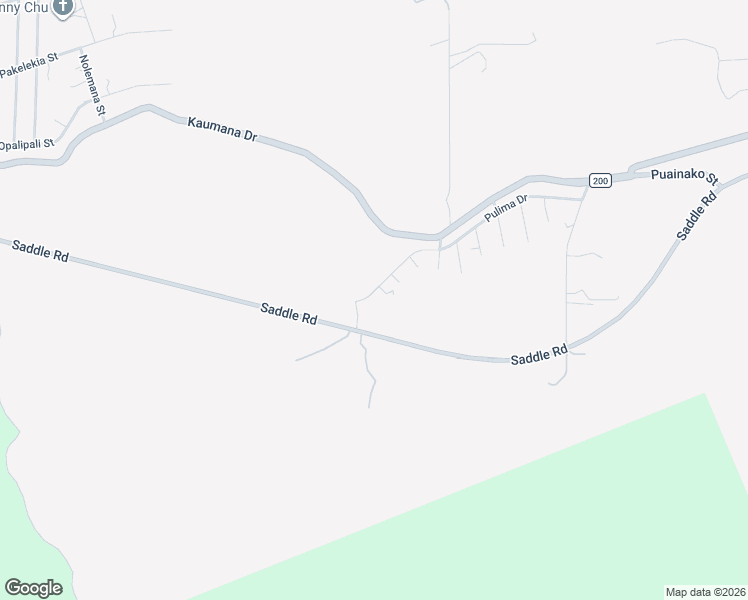 map of restaurants, bars, coffee shops, grocery stores, and more near 2919 Pulima Drive in Hilo