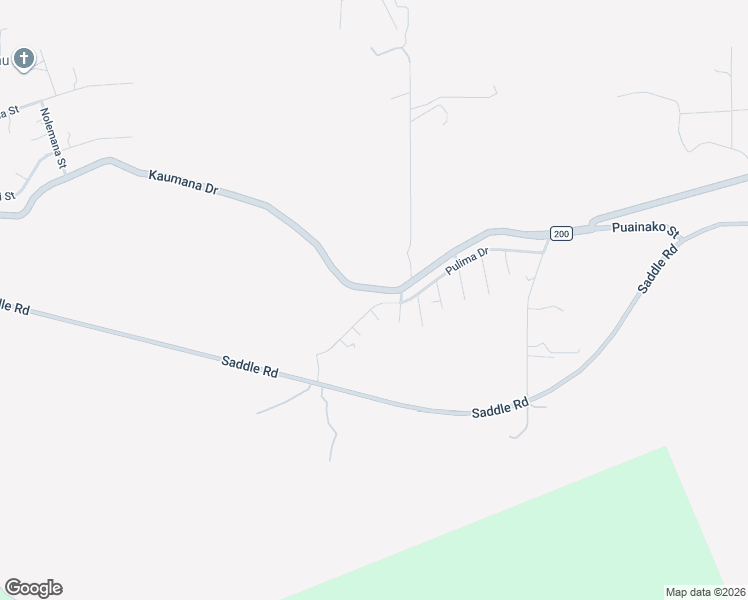 map of restaurants, bars, coffee shops, grocery stores, and more near 2820 Pulima Drive in Hilo