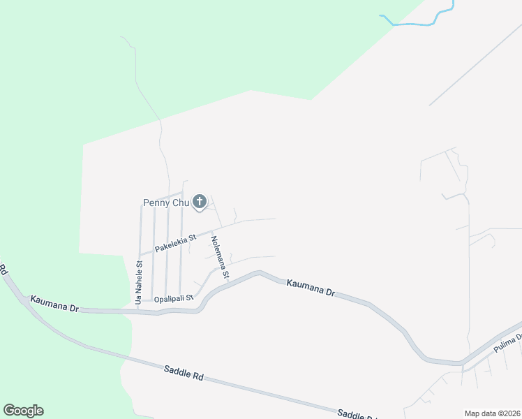 map of restaurants, bars, coffee shops, grocery stores, and more near 25-3318 Pakelekia Street in Hilo