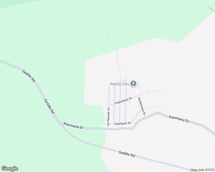 map of restaurants, bars, coffee shops, grocery stores, and more near 25-215 Ua Nahele Street in Hilo