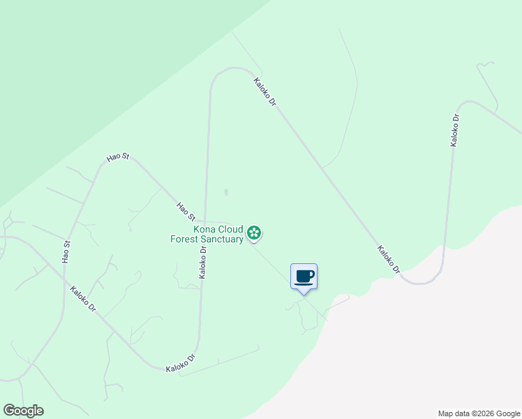 map of restaurants, bars, coffee shops, grocery stores, and more near 73-1865 Hao Street in Kailua-Kona