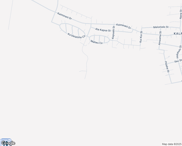 map of restaurants, bars, coffee shops, grocery stores, and more near 73-4411 Kakahiaka Street in Kailua-Kona