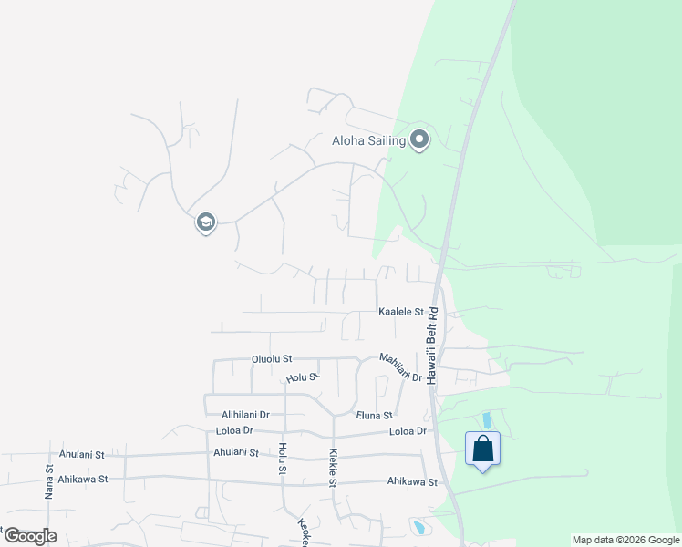 map of restaurants, bars, coffee shops, grocery stores, and more near 73-4104 Ike Loea Place in Kailua-Kona