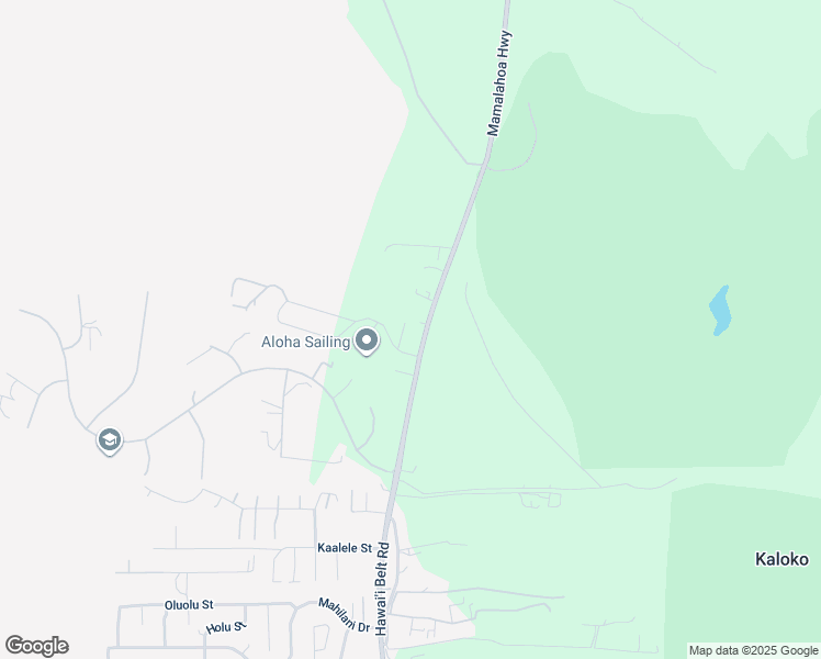map of restaurants, bars, coffee shops, grocery stores, and more near 72-3989 B in Kailua-Kona