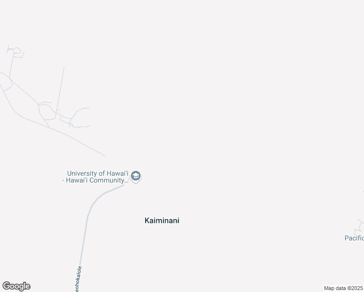 map of restaurants, bars, coffee shops, grocery stores, and more near Queen Ka'ahumanu Highway in Hawaii County