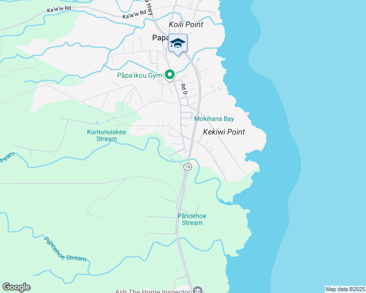map of restaurants, bars, coffee shops, grocery stores, and more near 27-233 Old Mamalahoa Highway in Papaikou