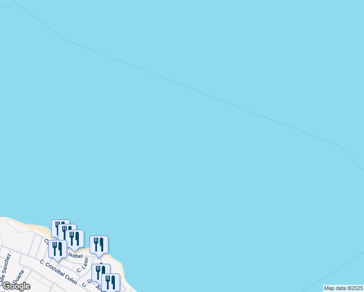 map of restaurants, bars, coffee shops, grocery stores, and more near in Puerto Plata