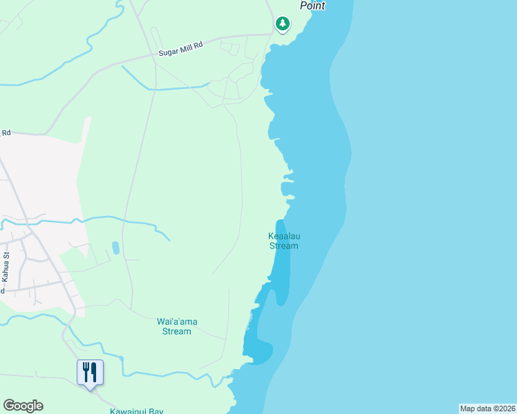 map of restaurants, bars, coffee shops, grocery stores, and more near 28-1172 Loa in Pepeekeo