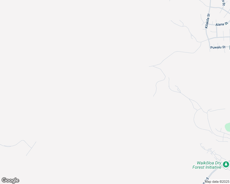 map of restaurants, bars, coffee shops, grocery stores, and more near 68-1694 Hulu Street in Waikoloa Village