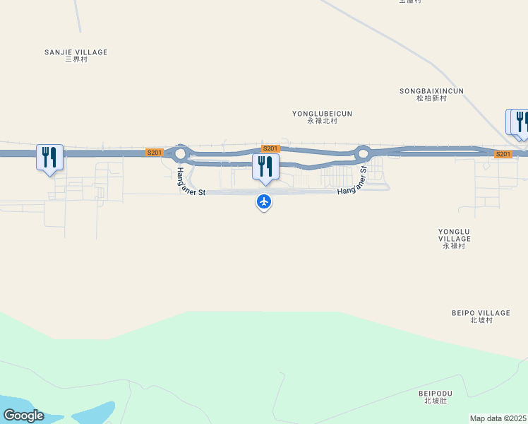 map of restaurants, bars, coffee shops, grocery stores, and more near in Hai Kou Shi