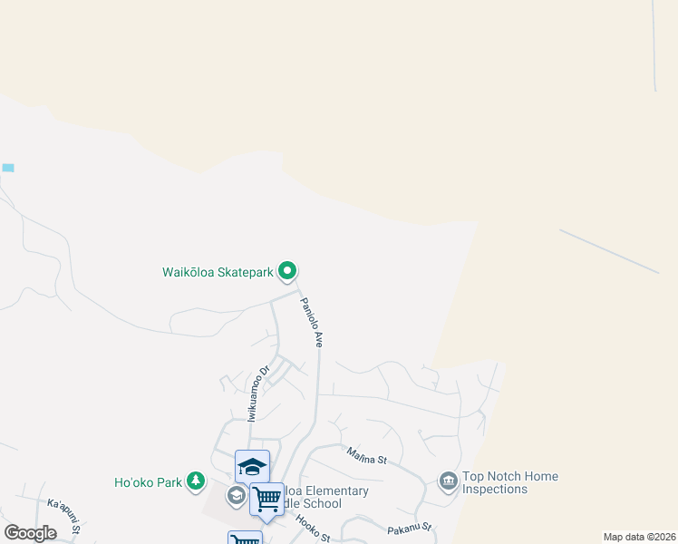 map of restaurants, bars, coffee shops, grocery stores, and more near in Waikoloa Village